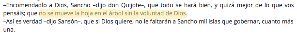 no se mueve la hoja de un arbol sin la voluntad de Dios
