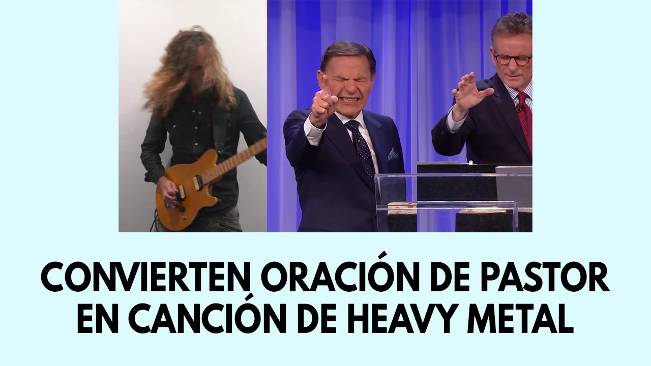 Convierten oración de pastor en canción de Heavy Metal