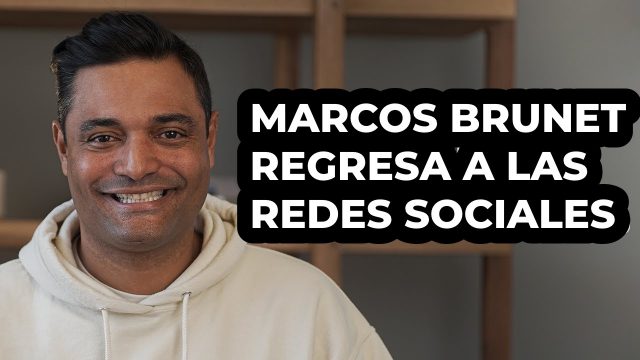 Marcos Brunet regresa a las redes sociales
