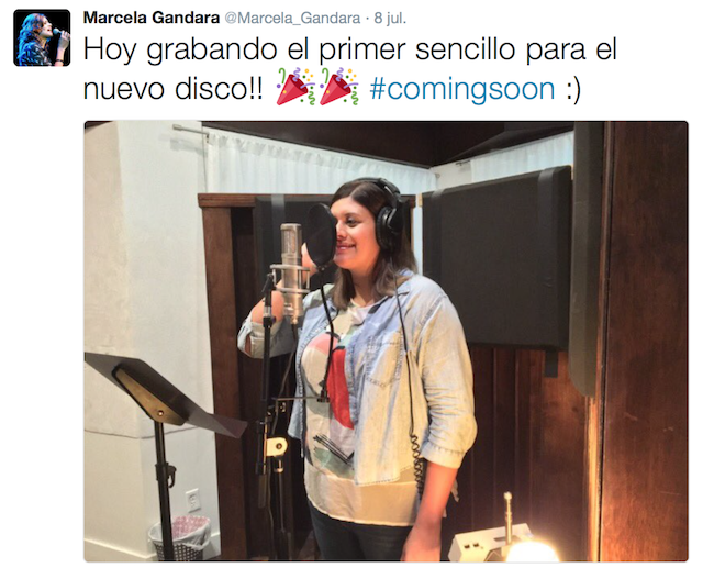 Marcela Gandara Nuevo Disco