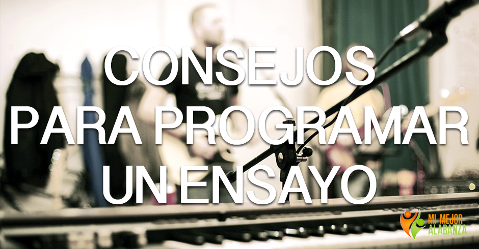 consejos para programar un ensayo