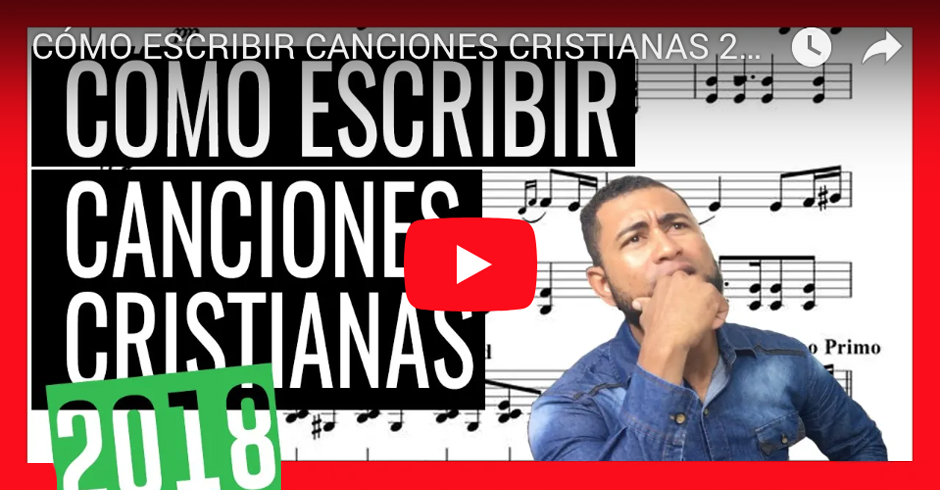 Cómo escribir canciones cristianas video