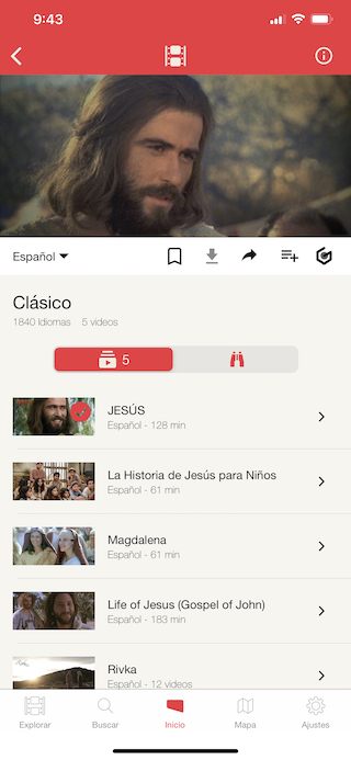 2 - Ver películas y series cristianas con Jesus Film Project