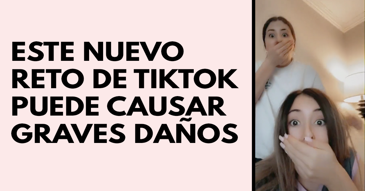 Nuevo reto de TikTok puede causar graves daños