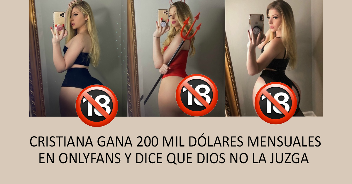 Mujer cristiana gana más de 200.000 dólares al mes en OnlyFans y dice que Dios no la juzga 7