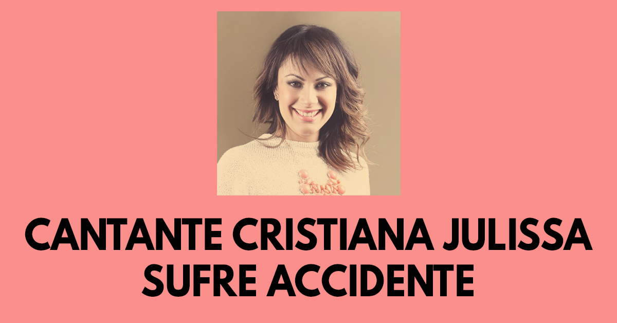 Cantante cristiana Julissa sufre accidente
