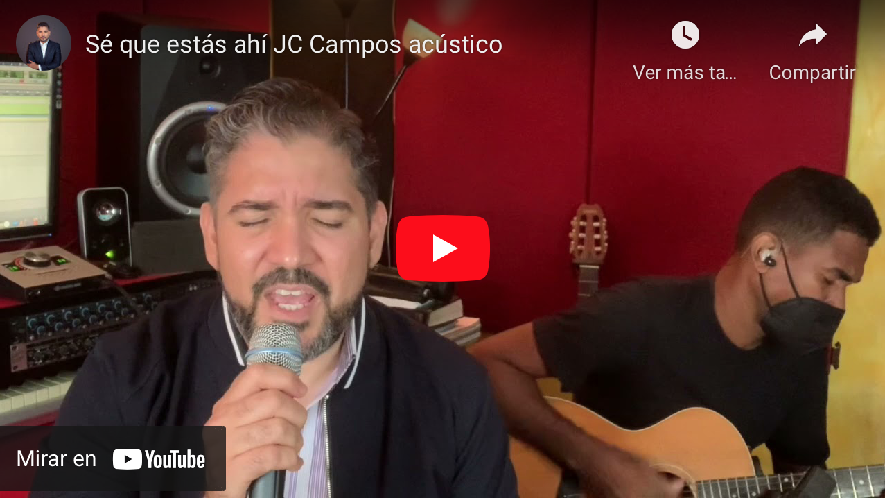 Esta canción nos recuerda que Dios está ahí
