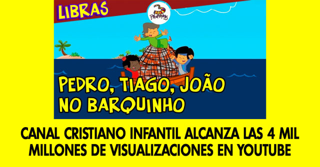 Canal cristiano infantil alcanza las 4 mil millones de visualizaciones en YouTube