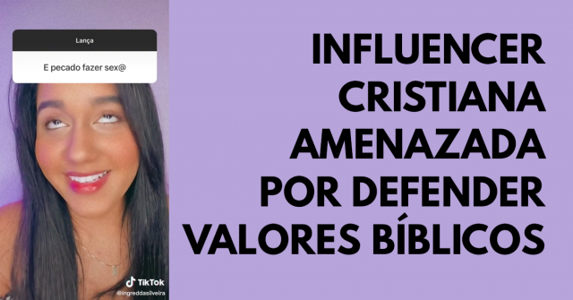Influencer cristiana de TikTok amenazada por defender valores bíblicos