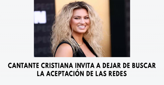 Cantante cristiana invita a dejar de buscar la aceptación de las redes