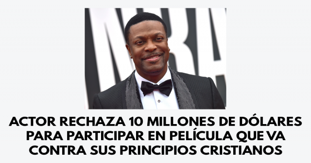 Actor rechaza 10 millones de dólares para participar en película que va contra sus principios cristianos