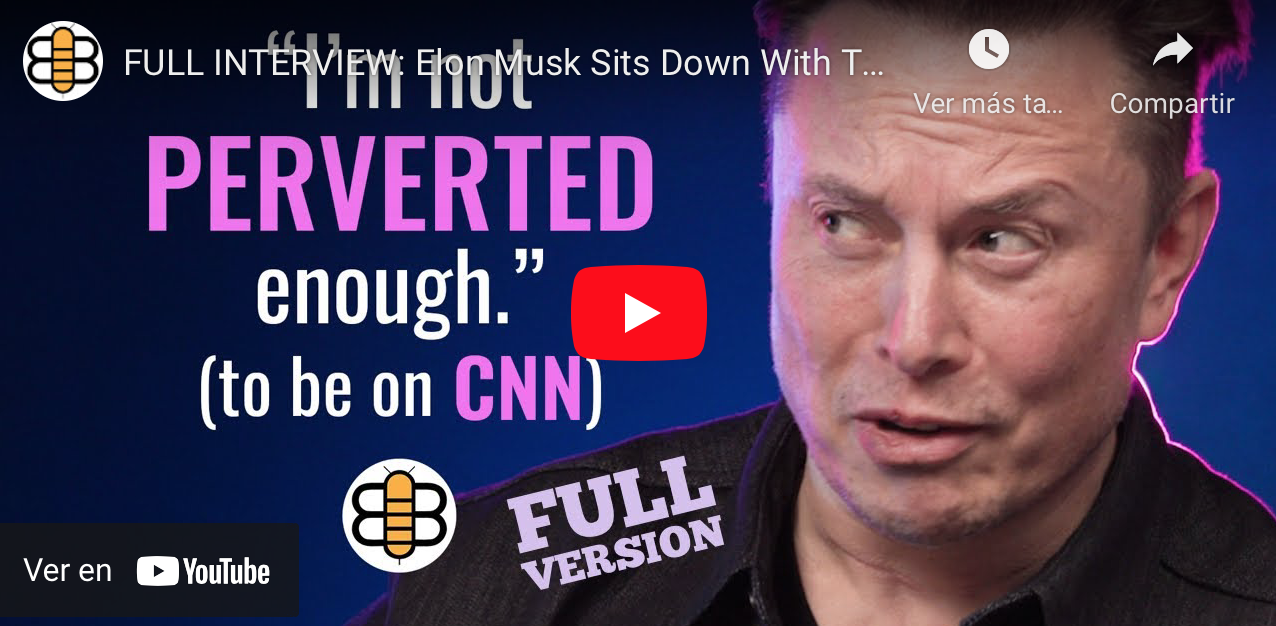 Elon Musk sobre las enseñanzas de Jesús - Ahí hay gran sabiduría - video