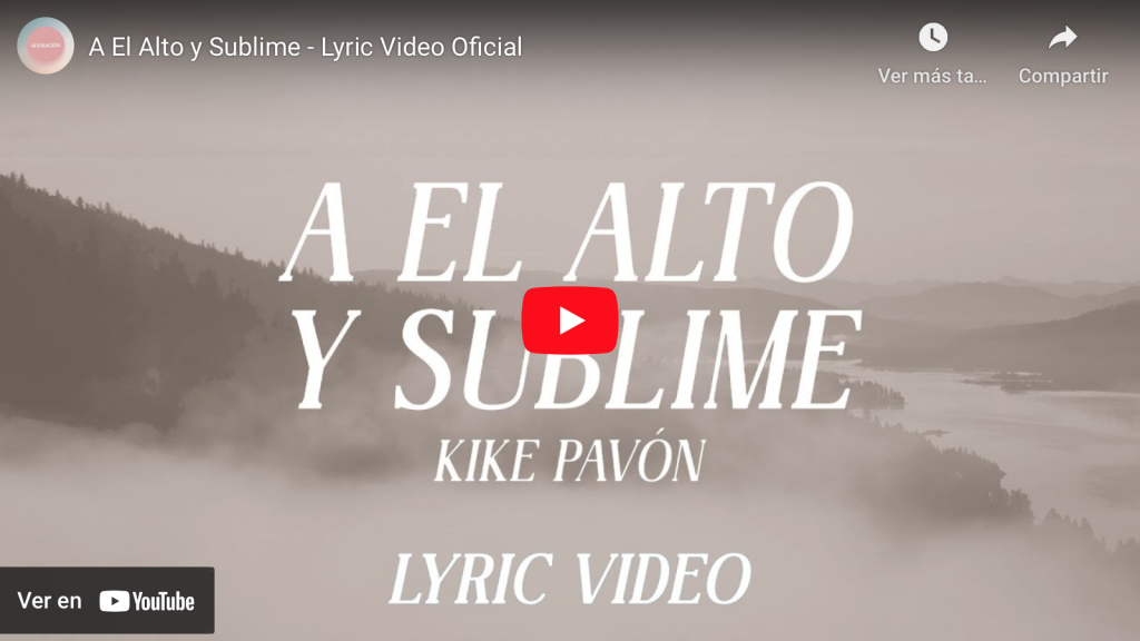 A el alto y sublime Kike Pavón