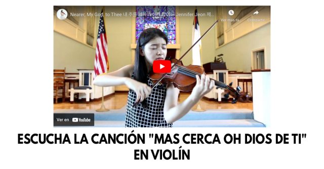 Escucha la canción Mas Cerca oh Dios de ti en violín