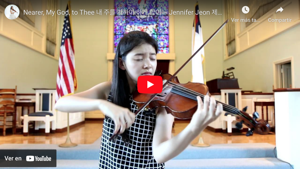 Más cerca de ti oh Dios - Violin