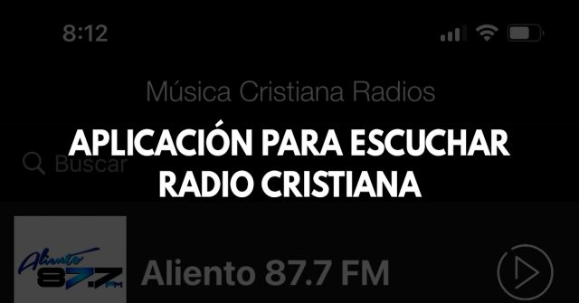 Aplicación para escuchar radio cristiana