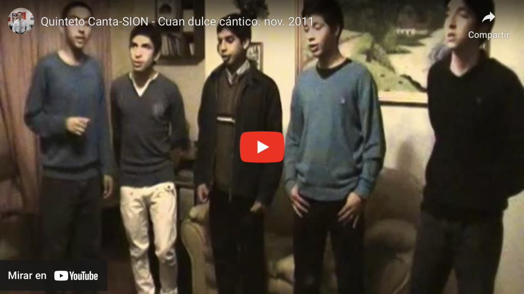 Escucha la canción «Cuán dulce cántico» a capella