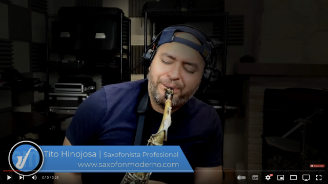 Sublime Gracia cover saxofón alto
