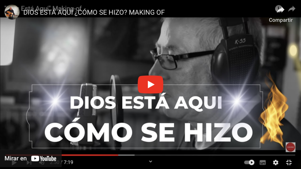 Historia de la canción Dios está aquí