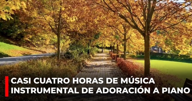 Casi cuatro horas de música instrumental de adoración a piano