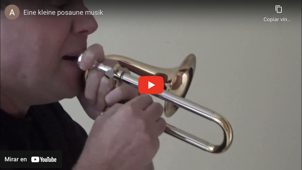 When the saints go marching in - Piccolo trombone