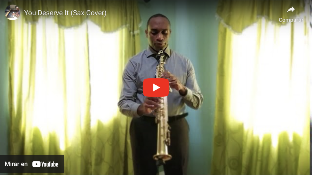 You deserve it sax