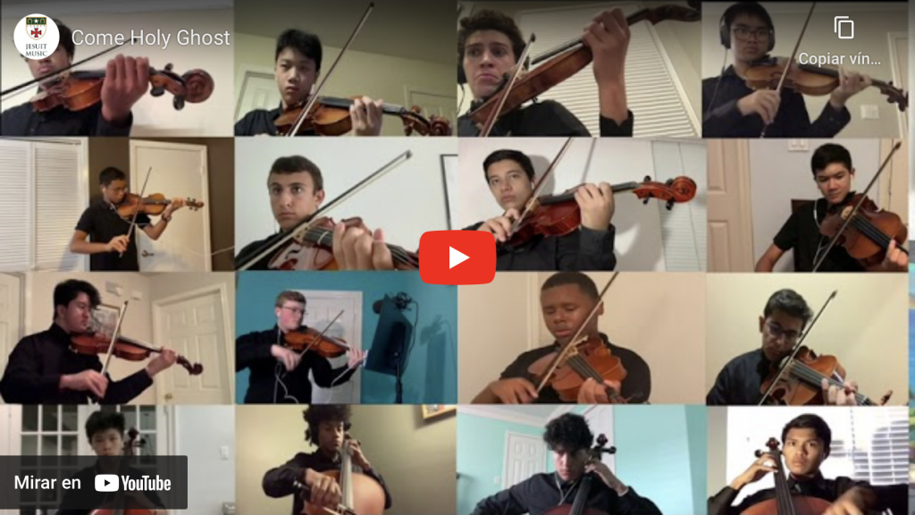 Ven Espíritu Santo - 12 violines y un contrabajo