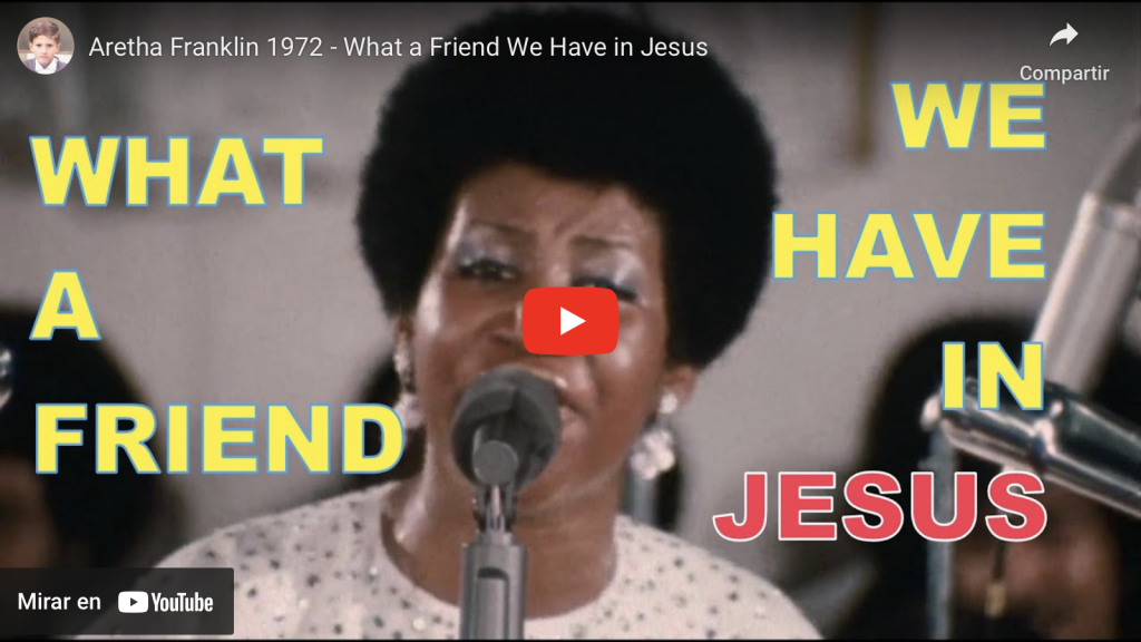 What a friend we have in Jesus 1972