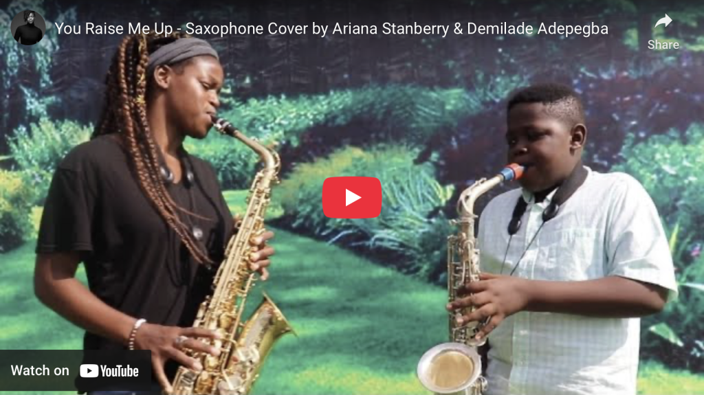 You raise me up - Two saxophones