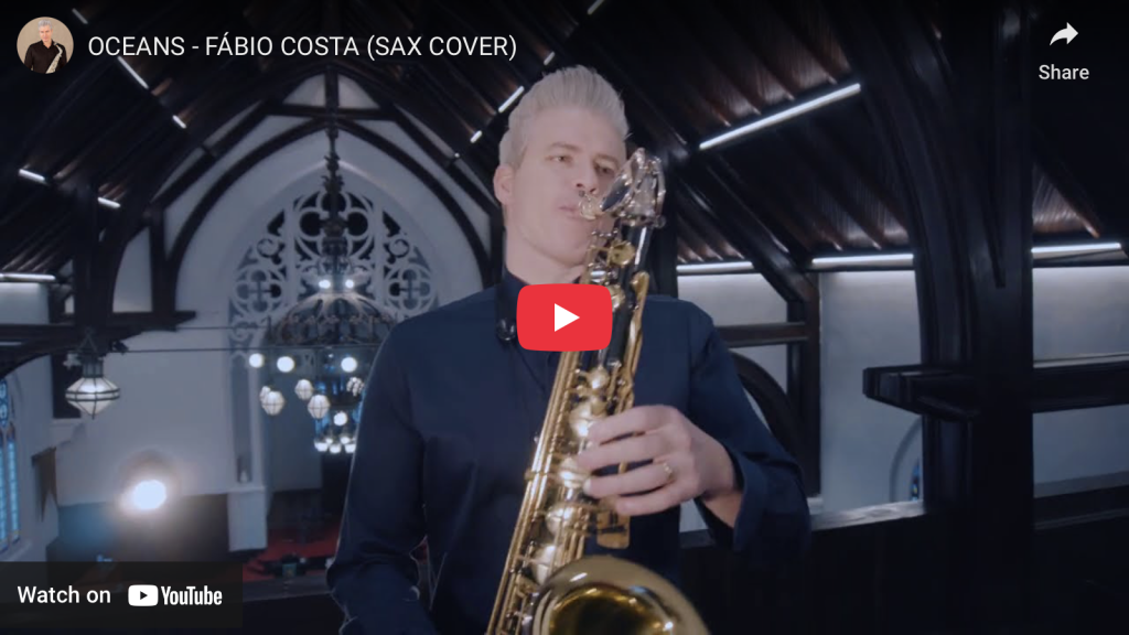 oceanos - oceans - sax cover