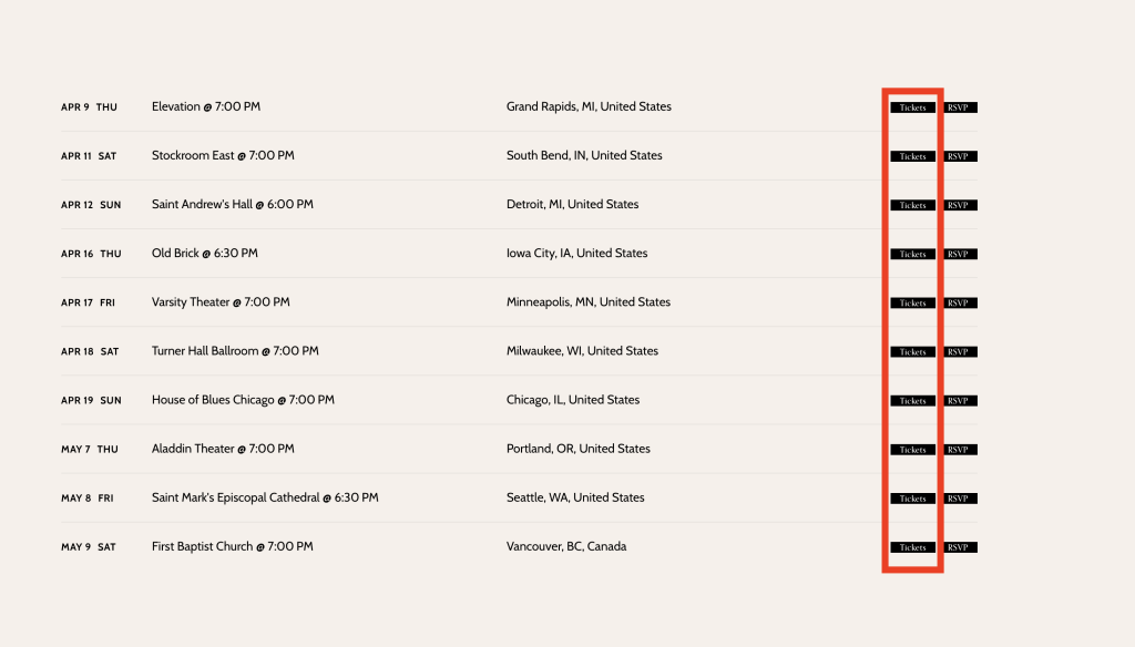 tickets josh garrels